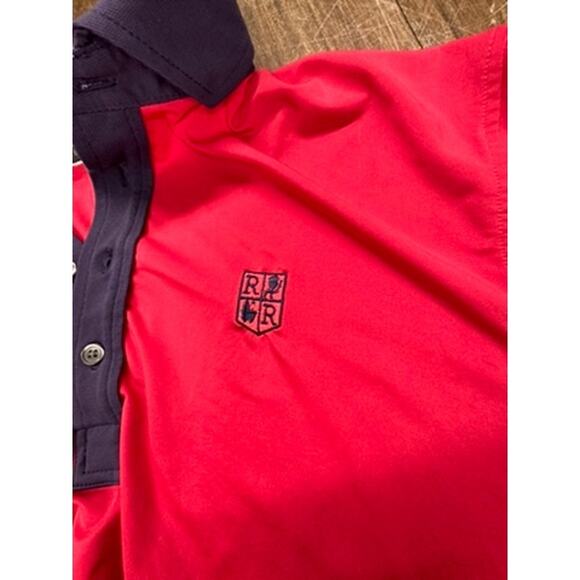 "Greyson" Polo Shirt,Golf Shirt,Size L,Multicolor,Collar,Embroidered L Chest - Picture 3 of 9